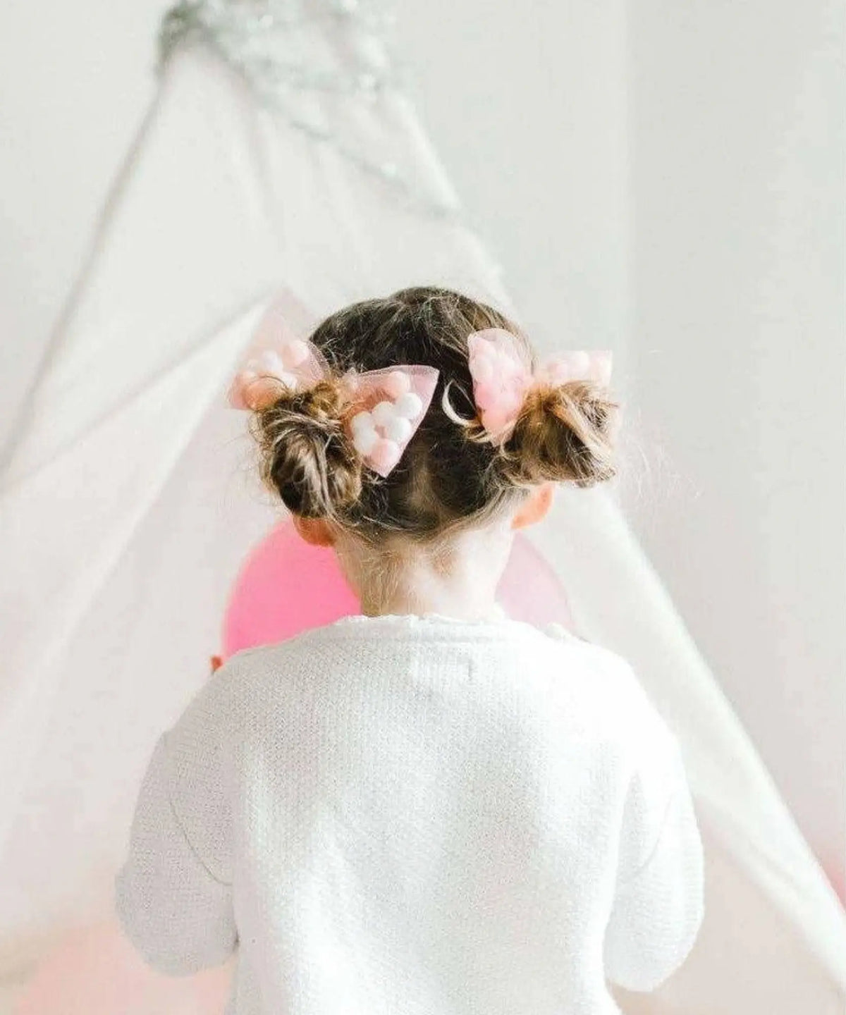 Hair Bows - Hair Tie Pair