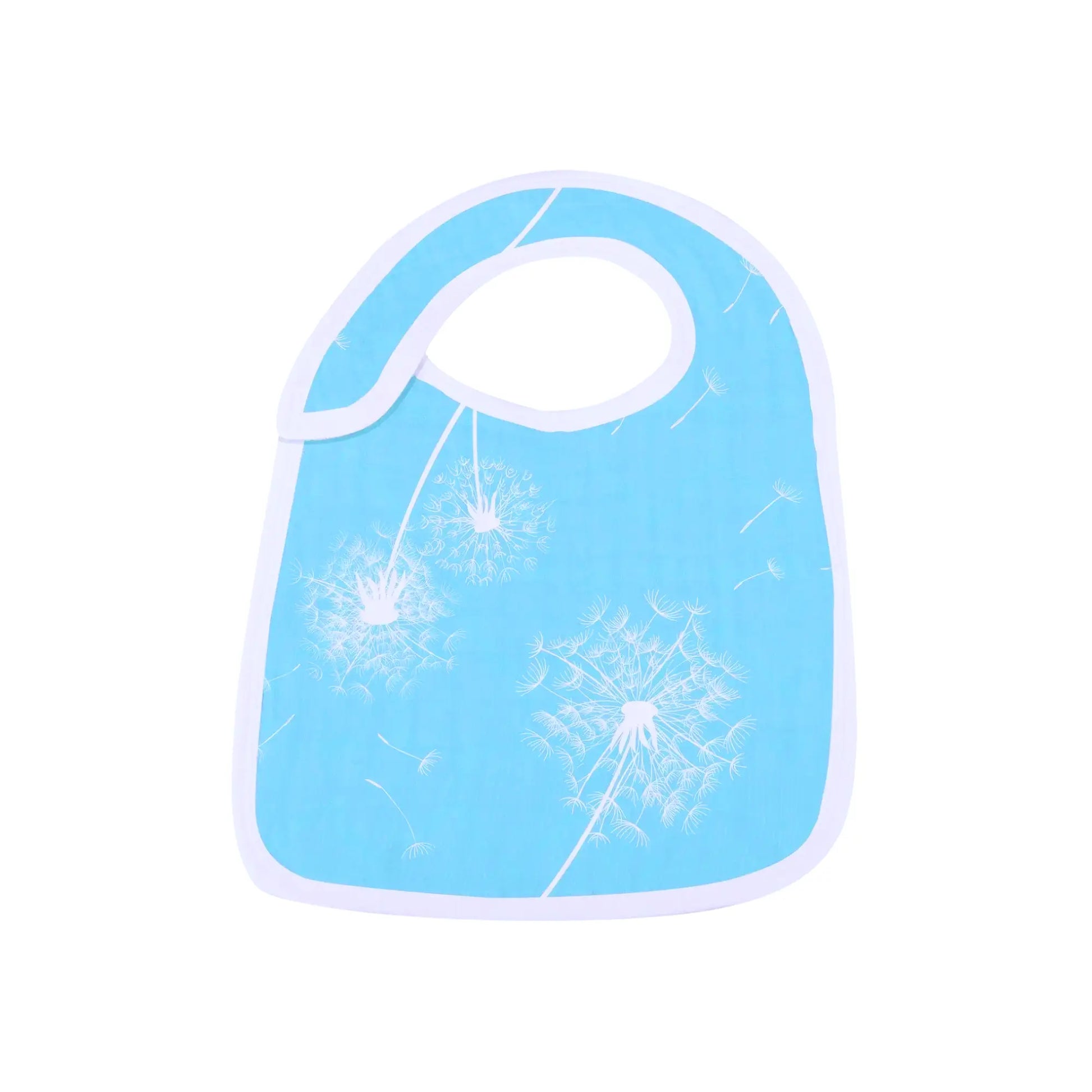 Kitten, Puppy & Dandelion Bamboo Snap Bib Set | Alder & Alouette