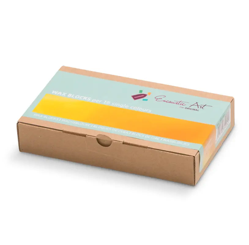 Encaustic Wax Blocks 10 pieces, Single Colors