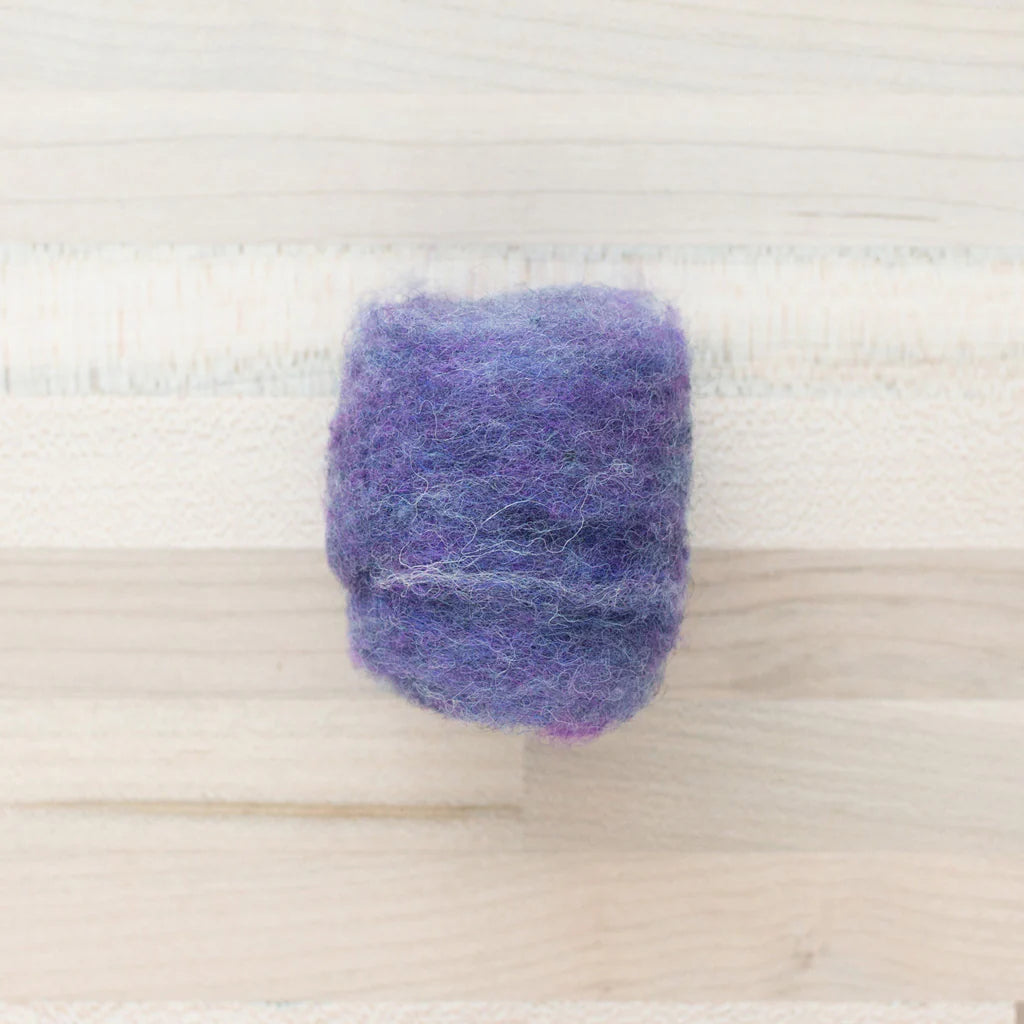 Felter’s Fleece Merino-Suffolk Mix for Dry and Wet Felting in Lilac