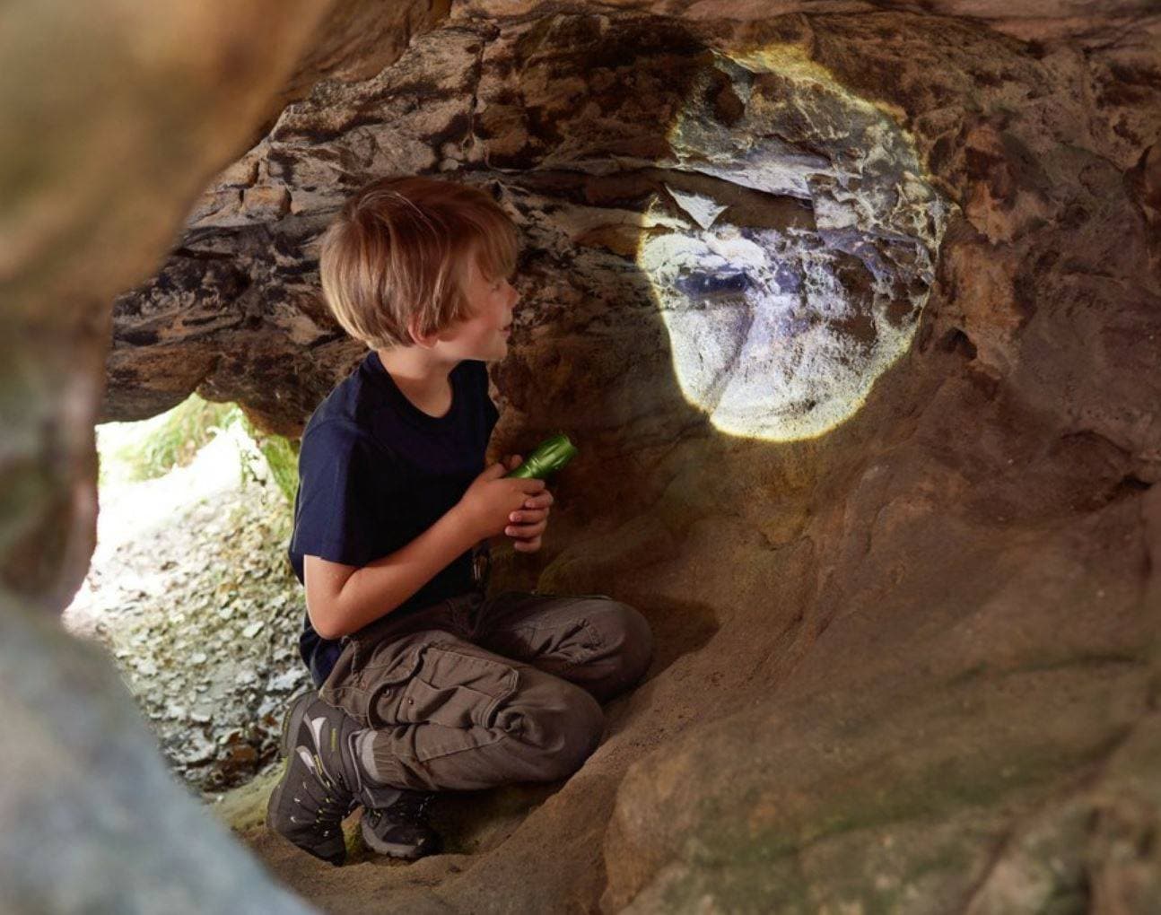 Terra Kids 4-Way Flashlight – Kids Camping & Exploration Light