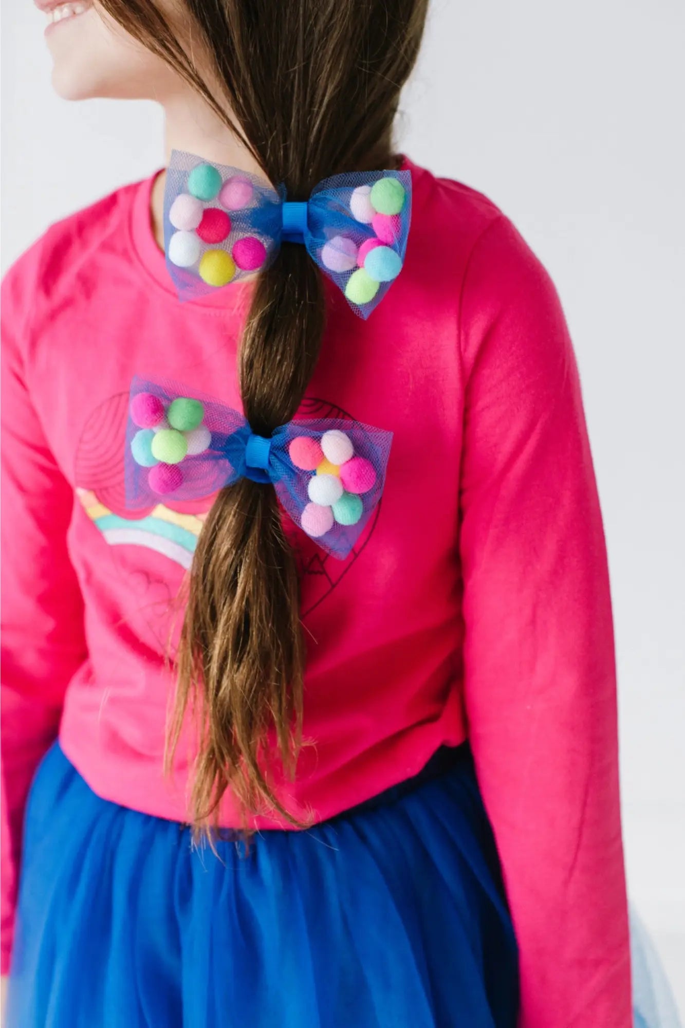 Soft Tulle Tutu + Pom Poms, Toddlers & Preschoolers - Alder & Alouette