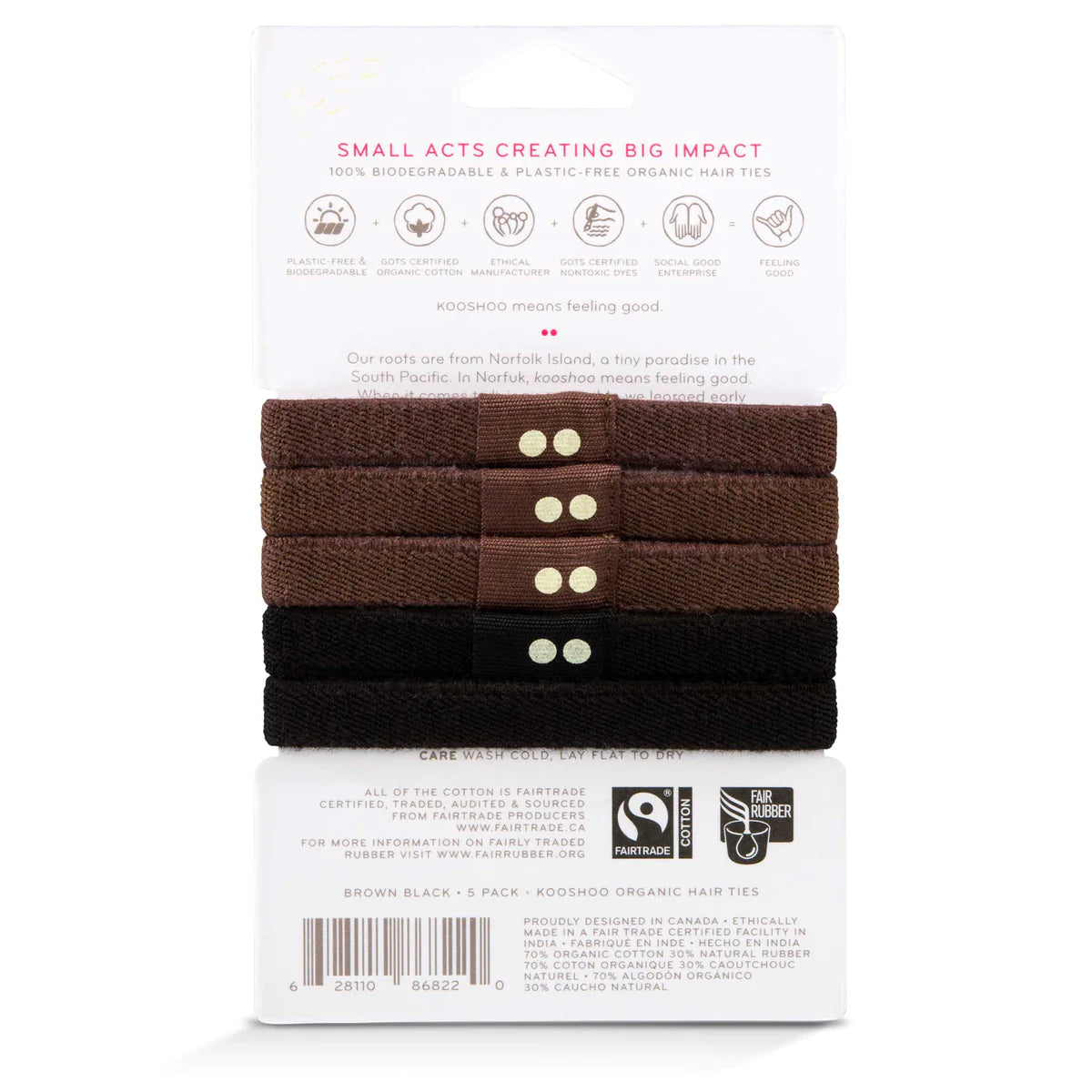 Plastic-Free Organic Hair Ties–Eco-Friendly & Gentle-Alder & Alouette