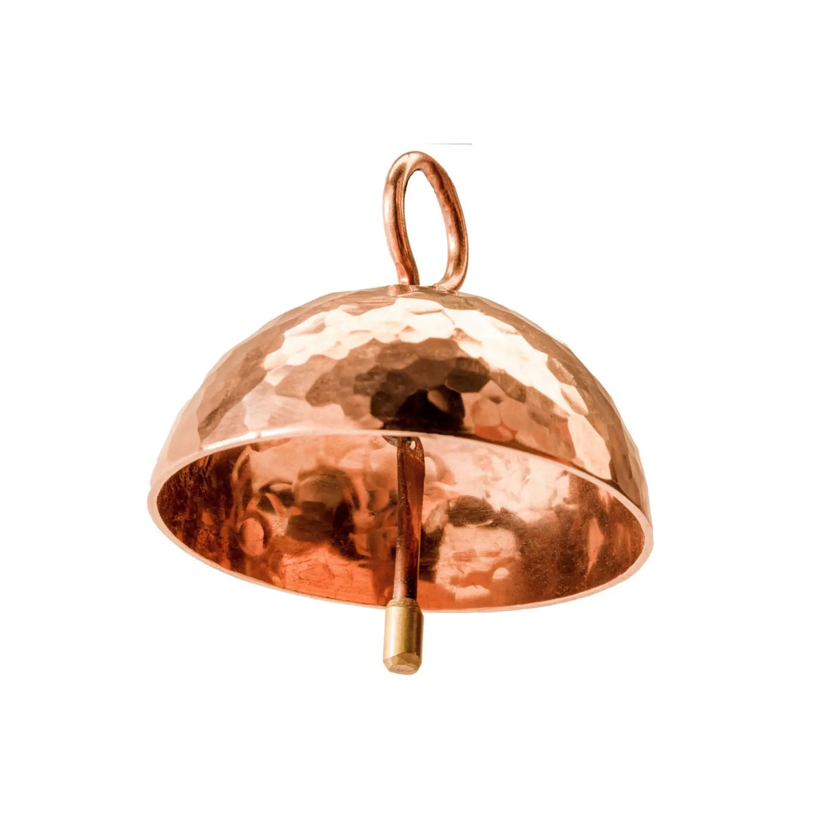 Copper Hand Bell, Hammered