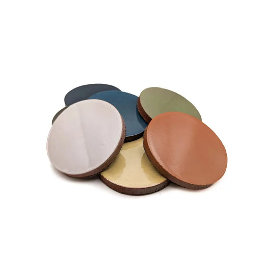 Handmade Ceramic Pillar Candle Base – 4" Tile