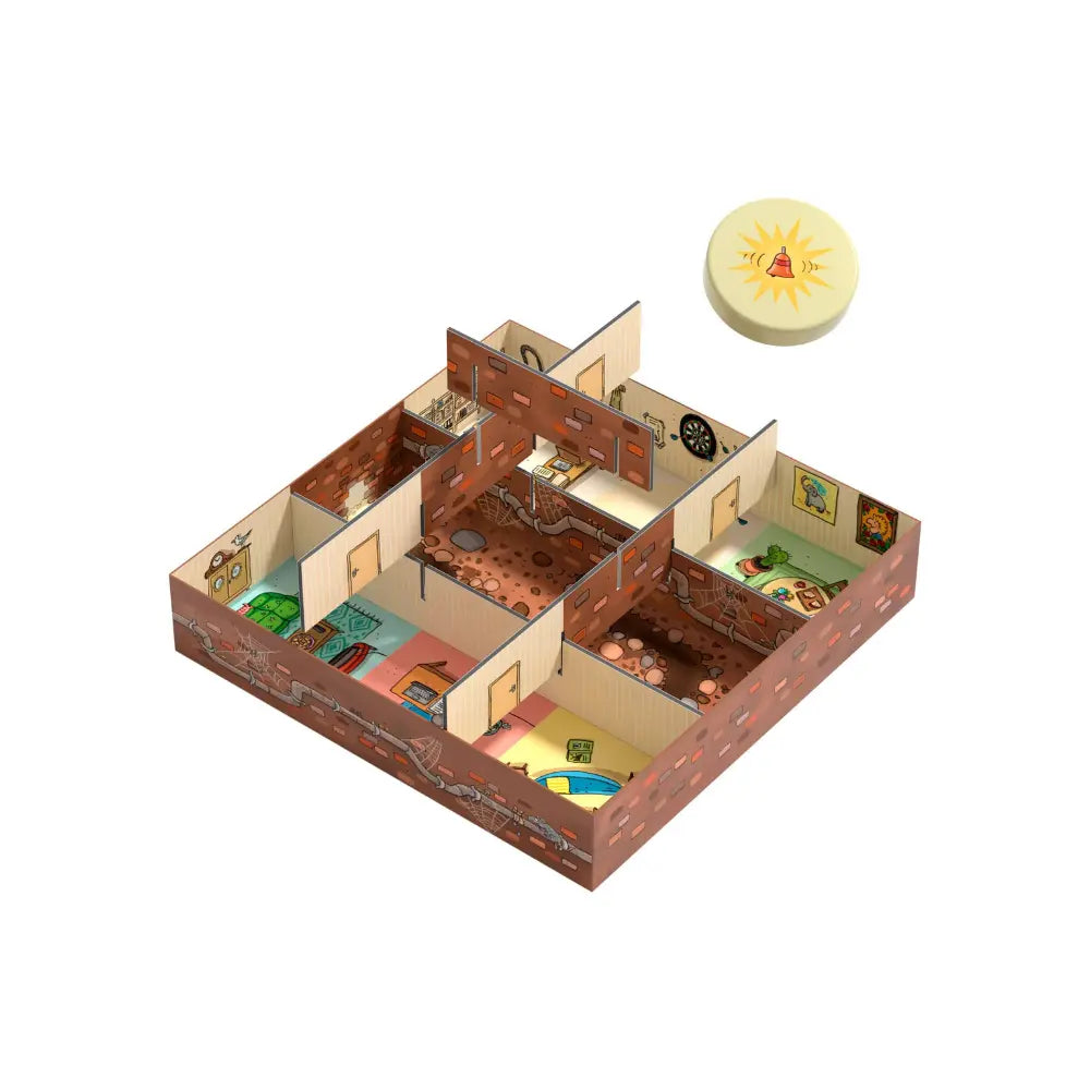 Inspector Mouse maze board assembly