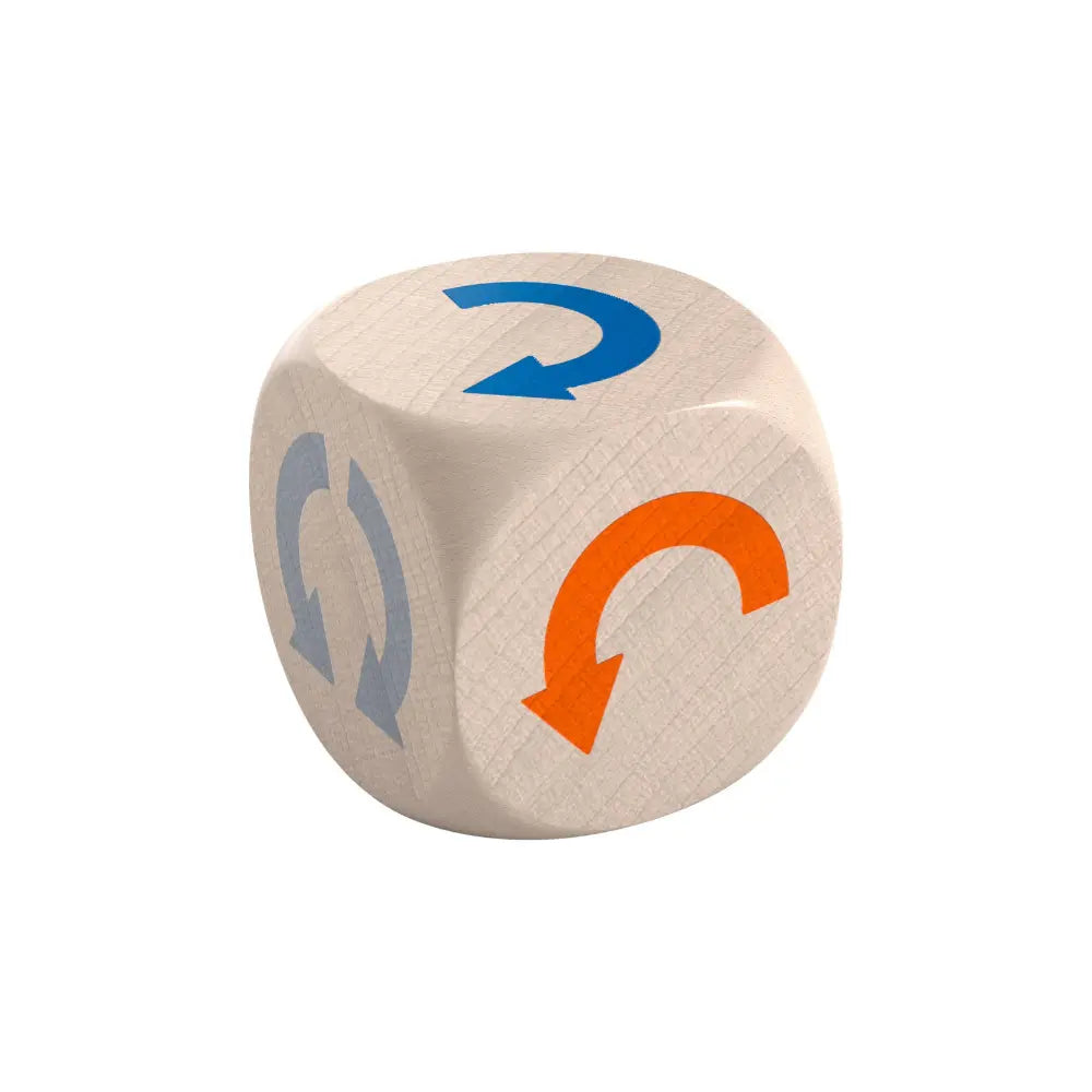 Close up of six sided die from Inspector Mouse game
