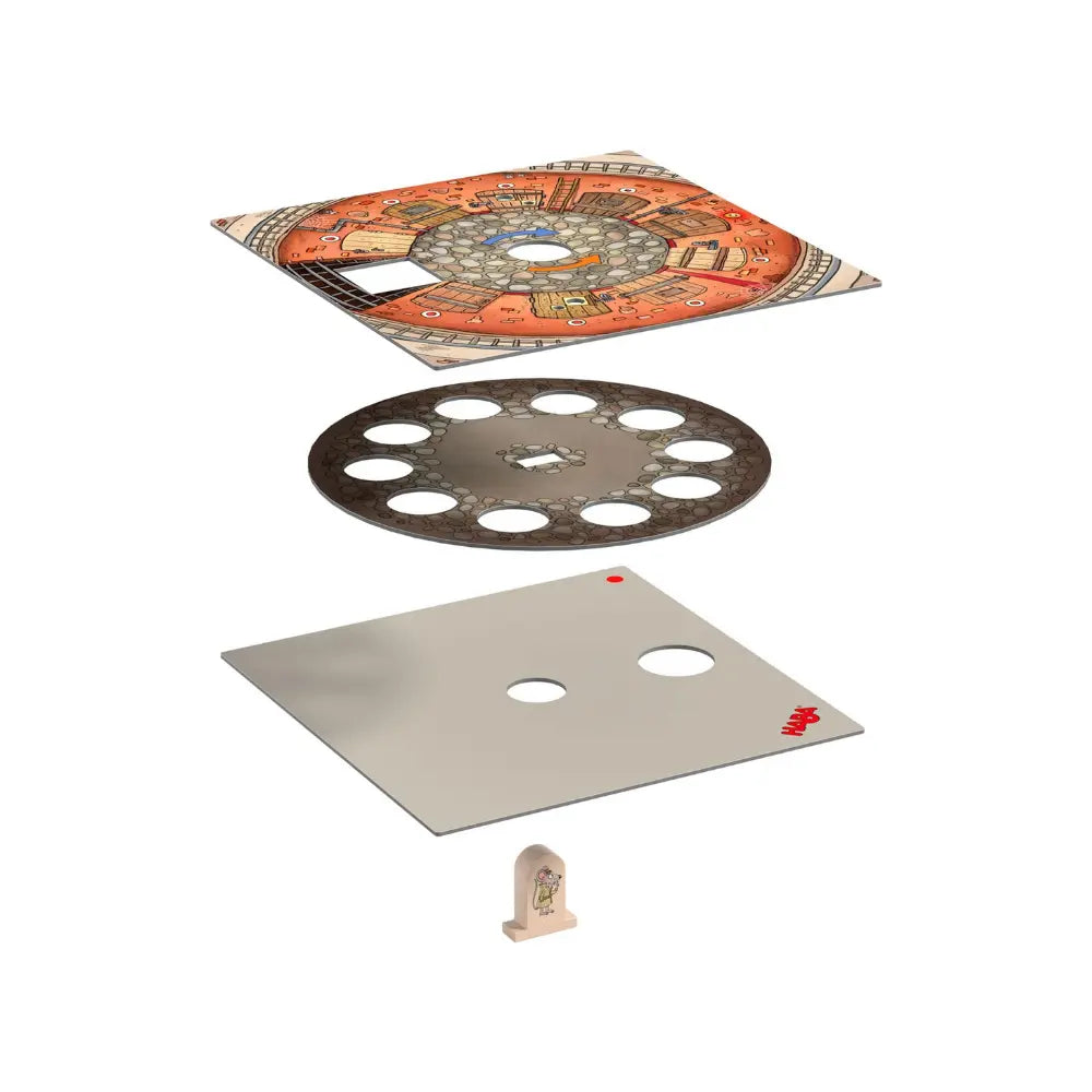 Inspector Mouse game spinner assembly