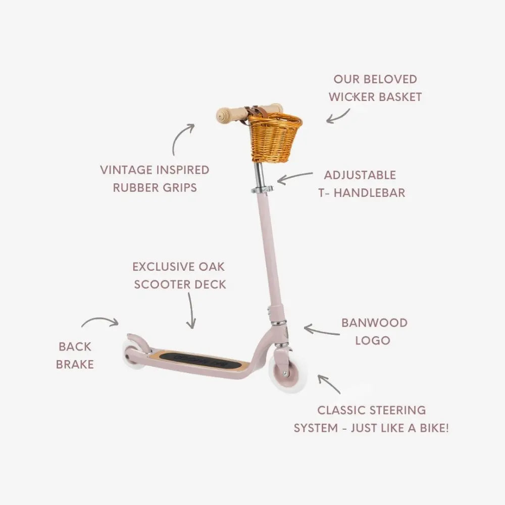 2-Wheel Scooter for Kids 6+ years – Banwood Maxi Scooter