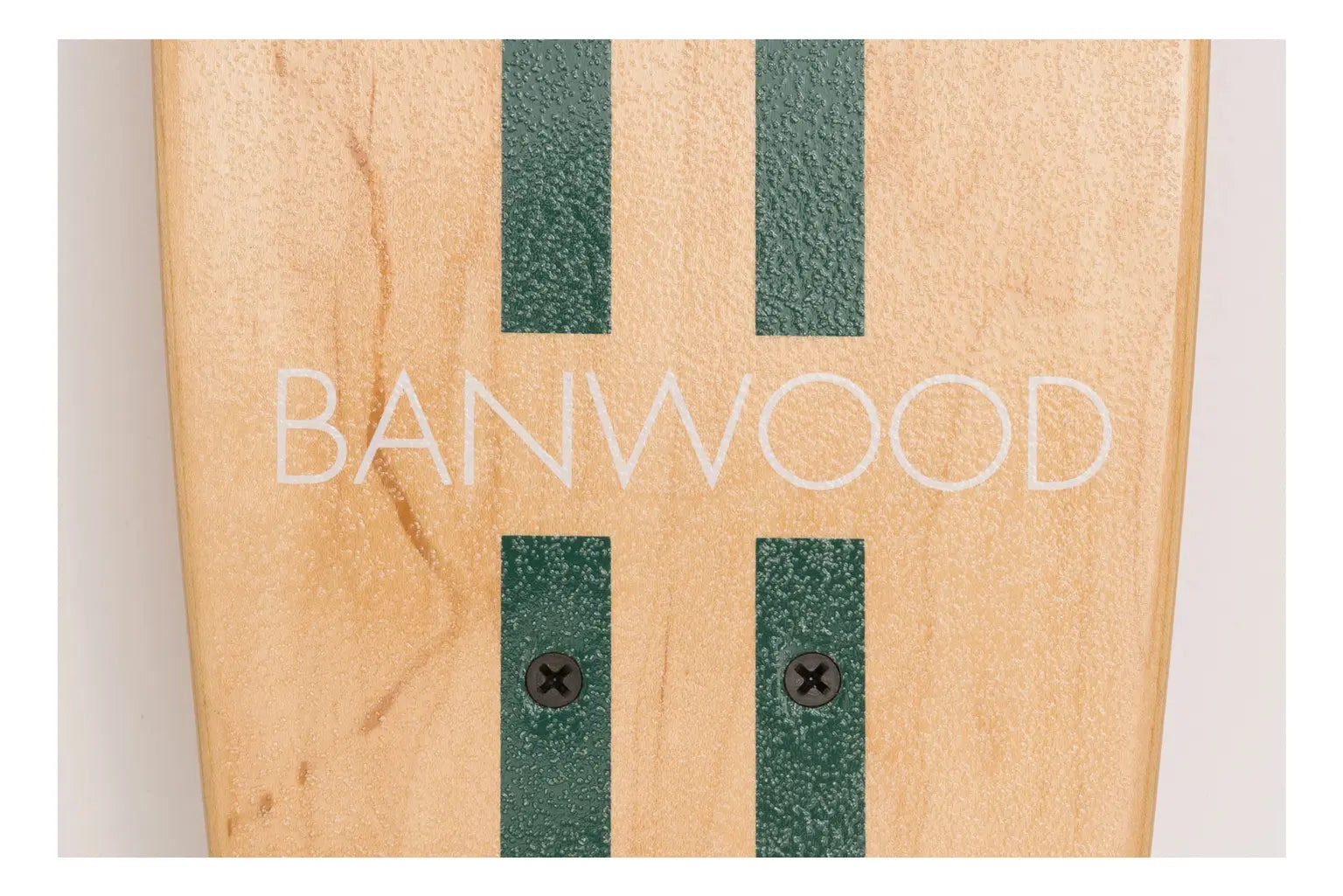 Wooden board with 'BANWOOD' branding on a light background
