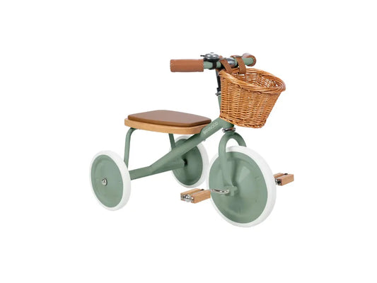 Vintage Toddler Tricycle with Basket – Banwood