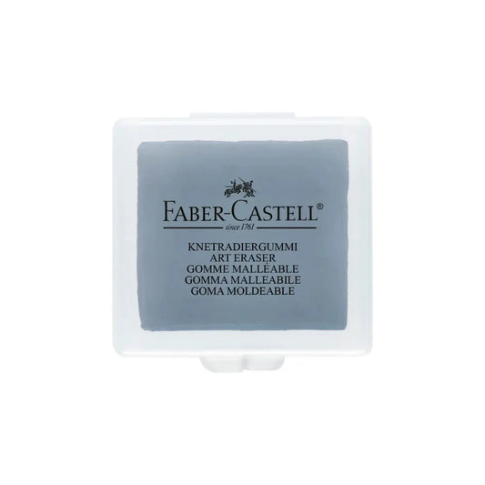 Kneaded eraser for charcoal and pastel drawing in protective case by Faber Castell