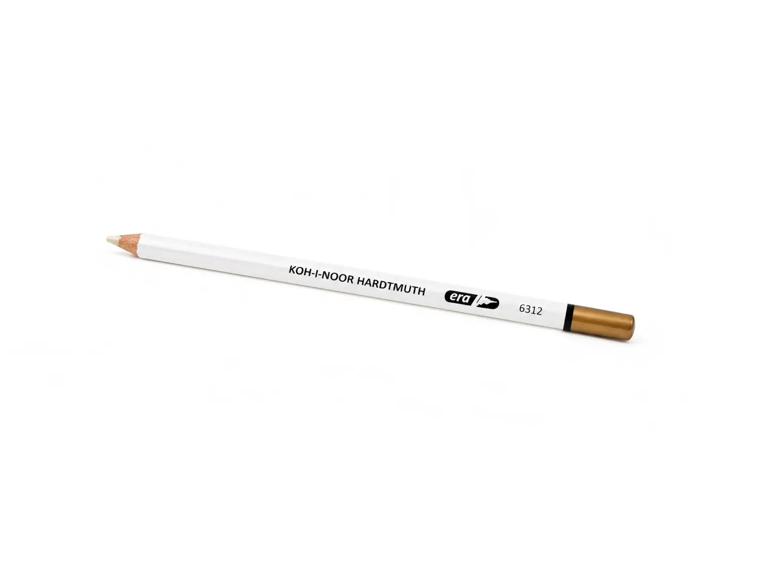 One eraser pencil by Koh-I-Noor Hardtmuth with era 6312 branding