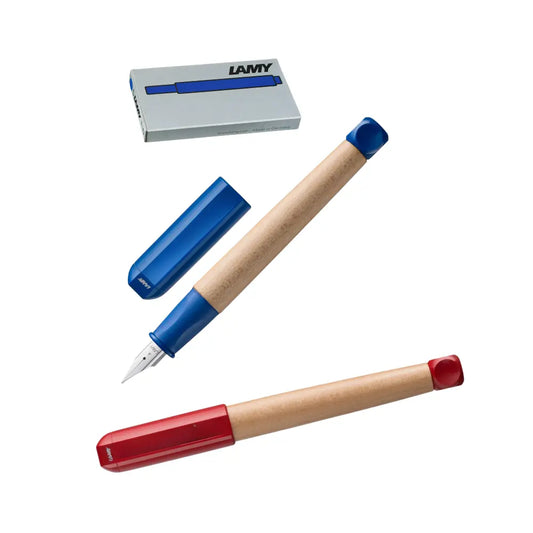 Lamy ABC Fountain Pen Set with Ink Cartridges – Beginner Writing Pen