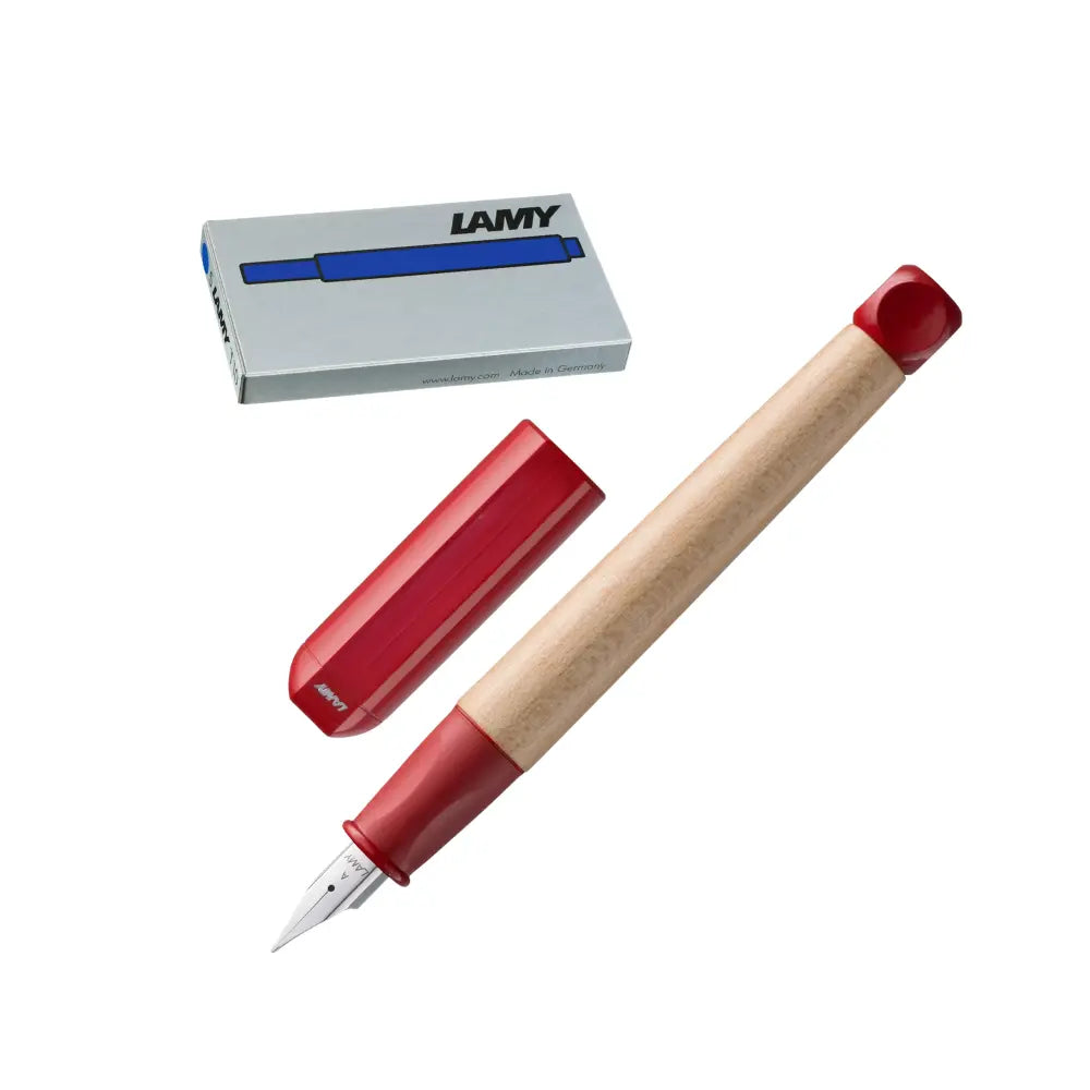 Lamy ABC Fountain Pen Set with Ink Cartridges – Beginner Writing Pen