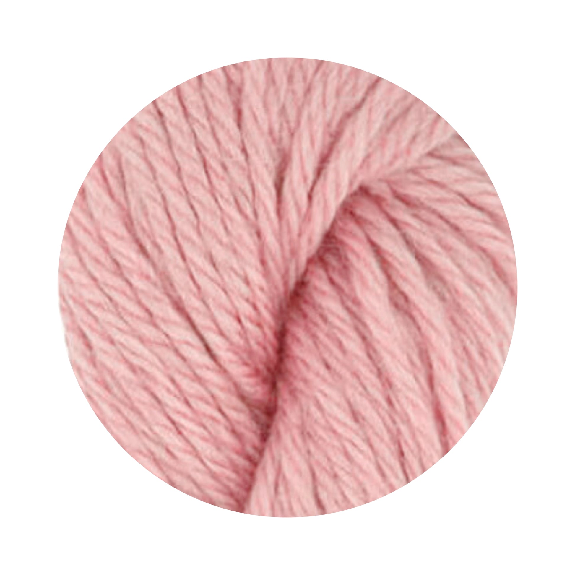 Light Pink Cotton Yarn Color Swatch