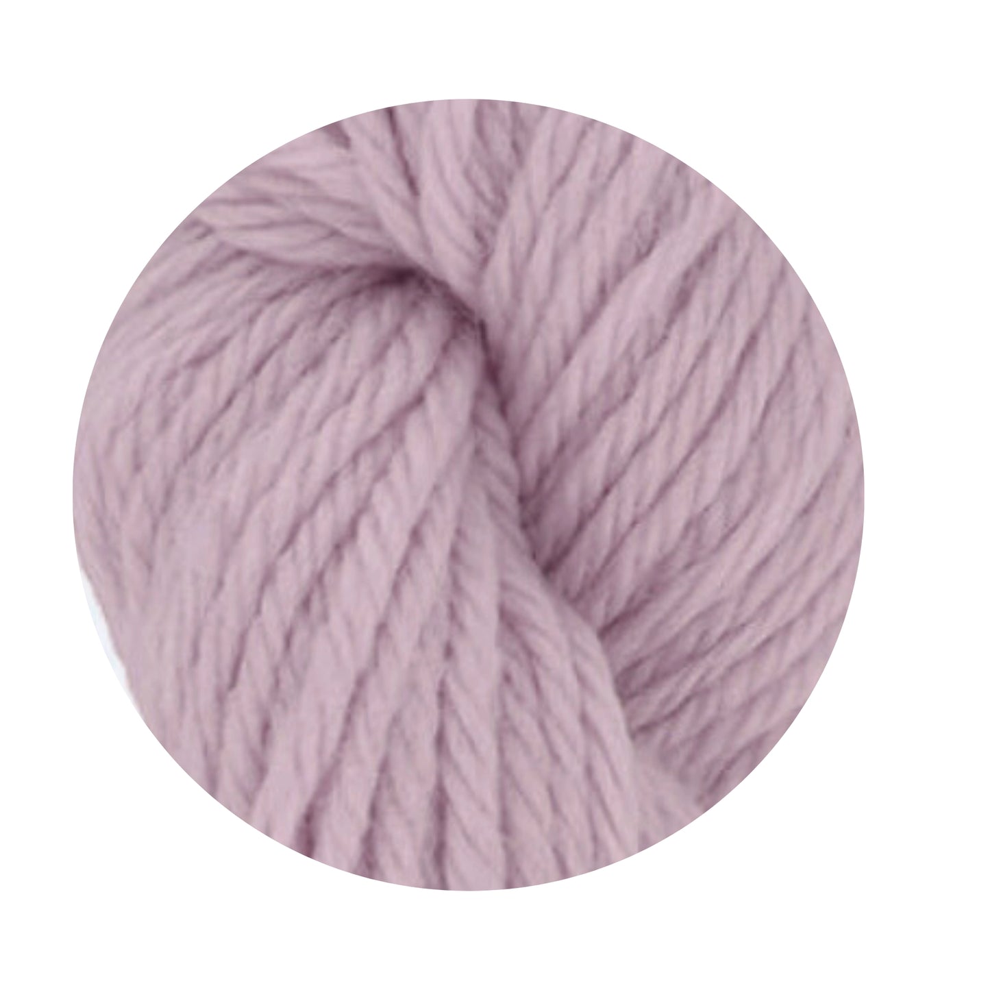 light lilac cotton yarn color swatch
