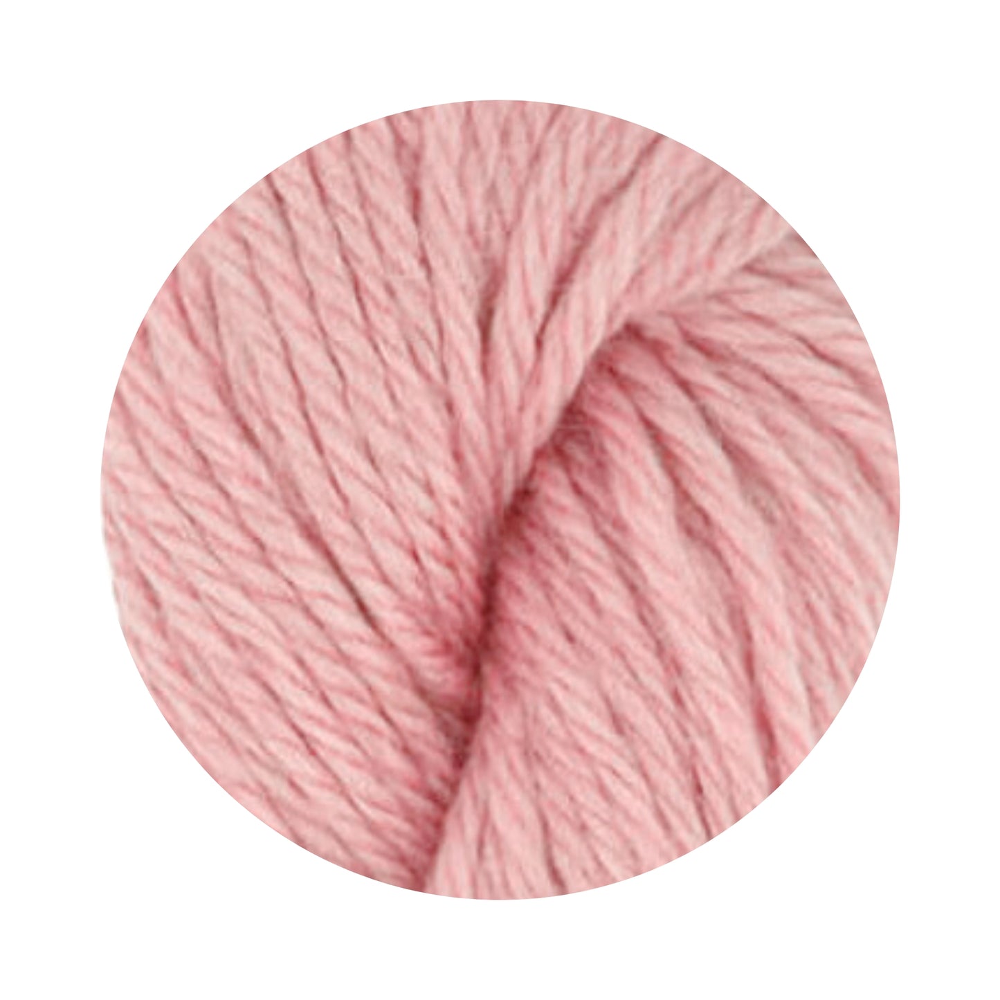 Light Pink Cotton Yarn Color Swatch