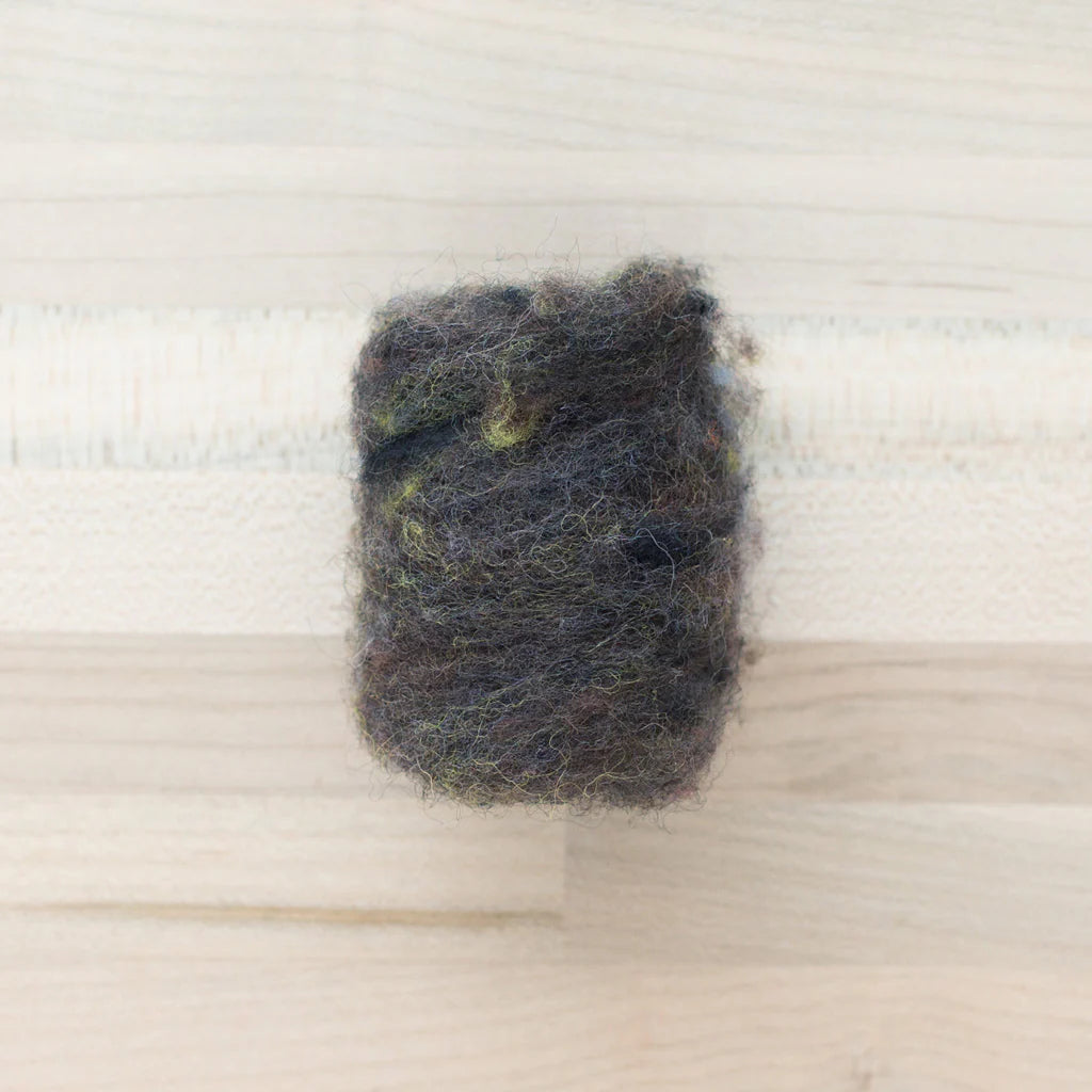 Felter’s Fleece Merino-Suffolk Mix for Dry and Wet Felting in Loam