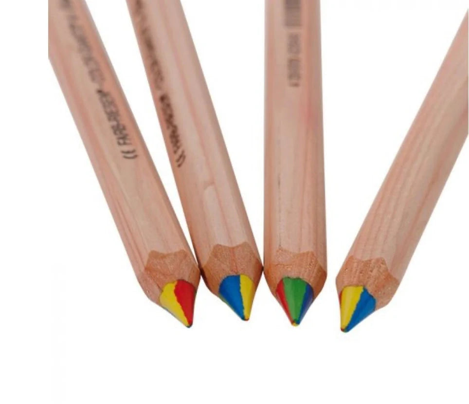 Lyra Rainbow Pencils with four-color red, blue, green, and yellow leads