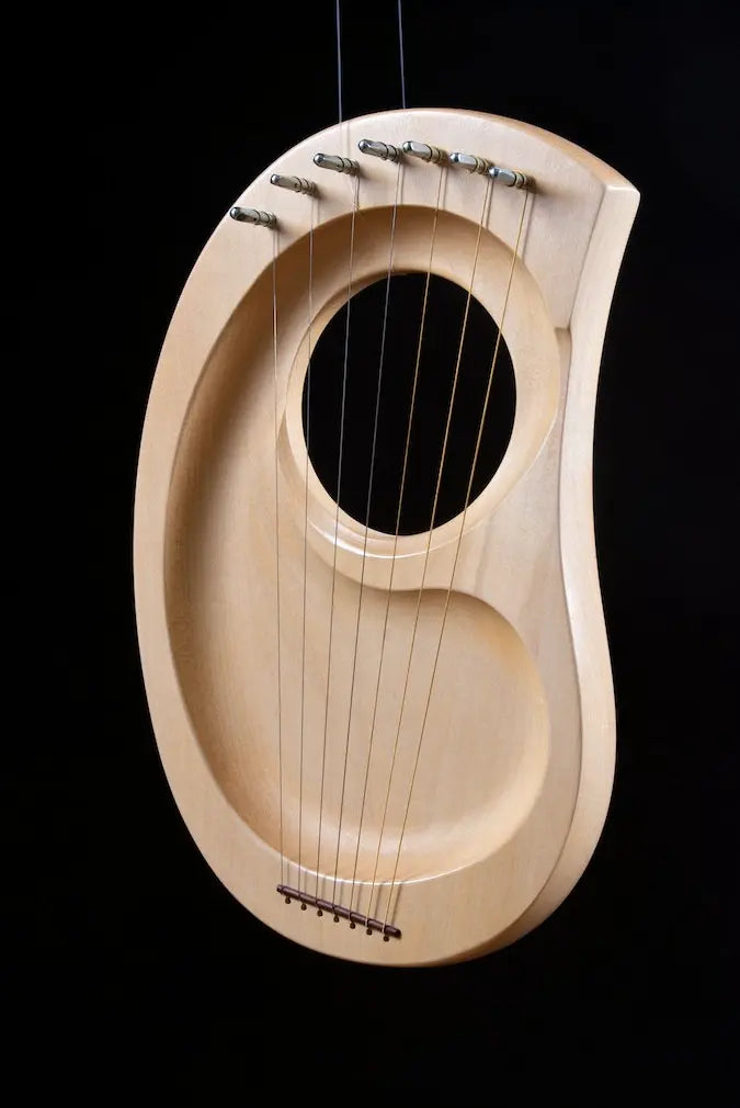 Auris My Little Lyre, Pentatonic 7-String Lyre - Alder & Alouette