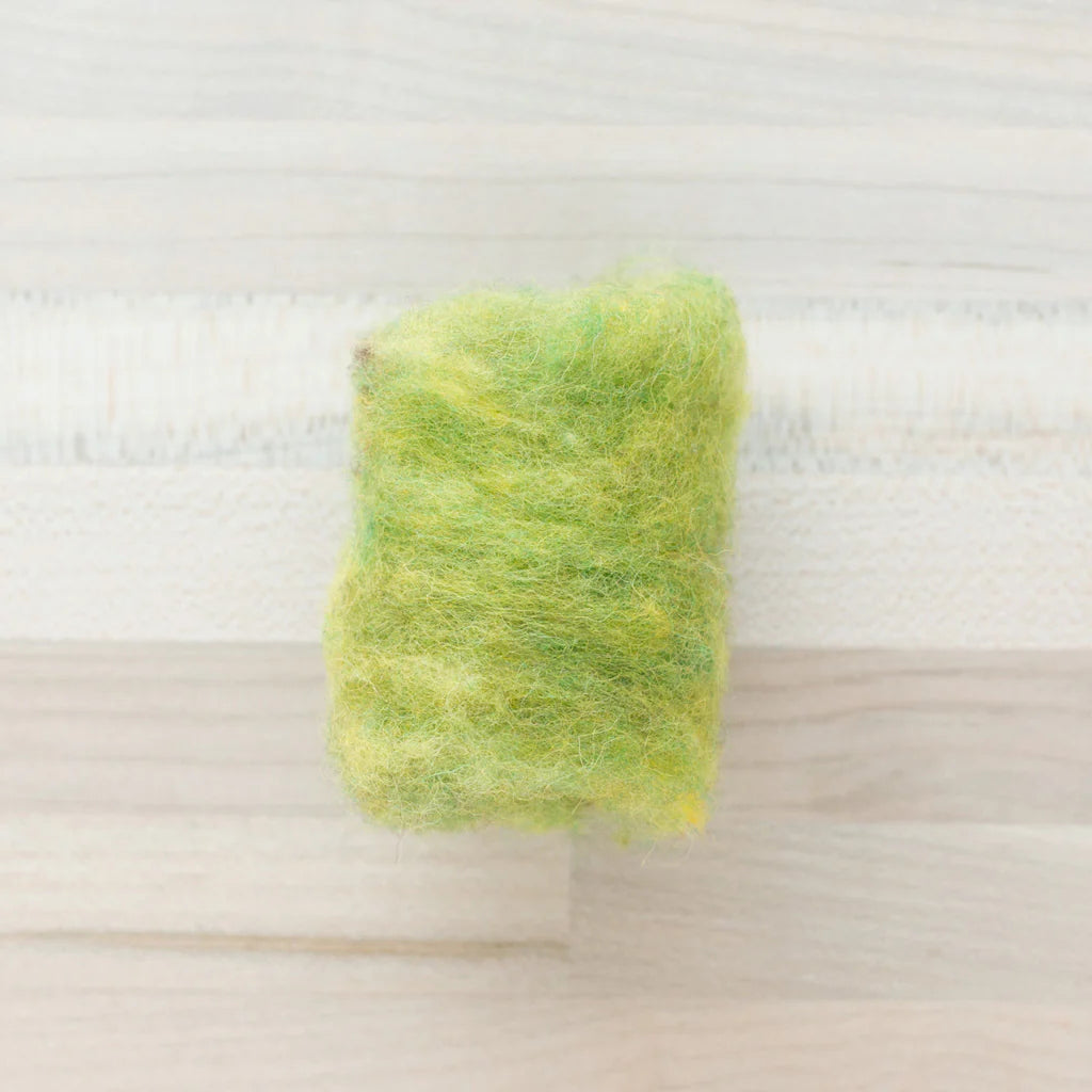 Felter’s Fleece Merino-Suffolk Mix for Dry and Wet Felting in Meadow