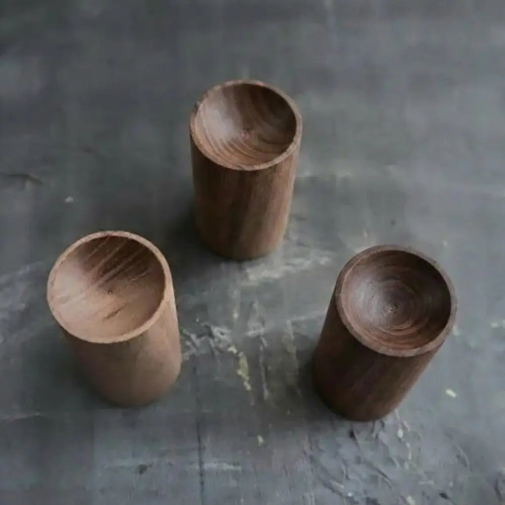 Wooden Essential Oil Diffuser – Walnut Wood Aroma Block