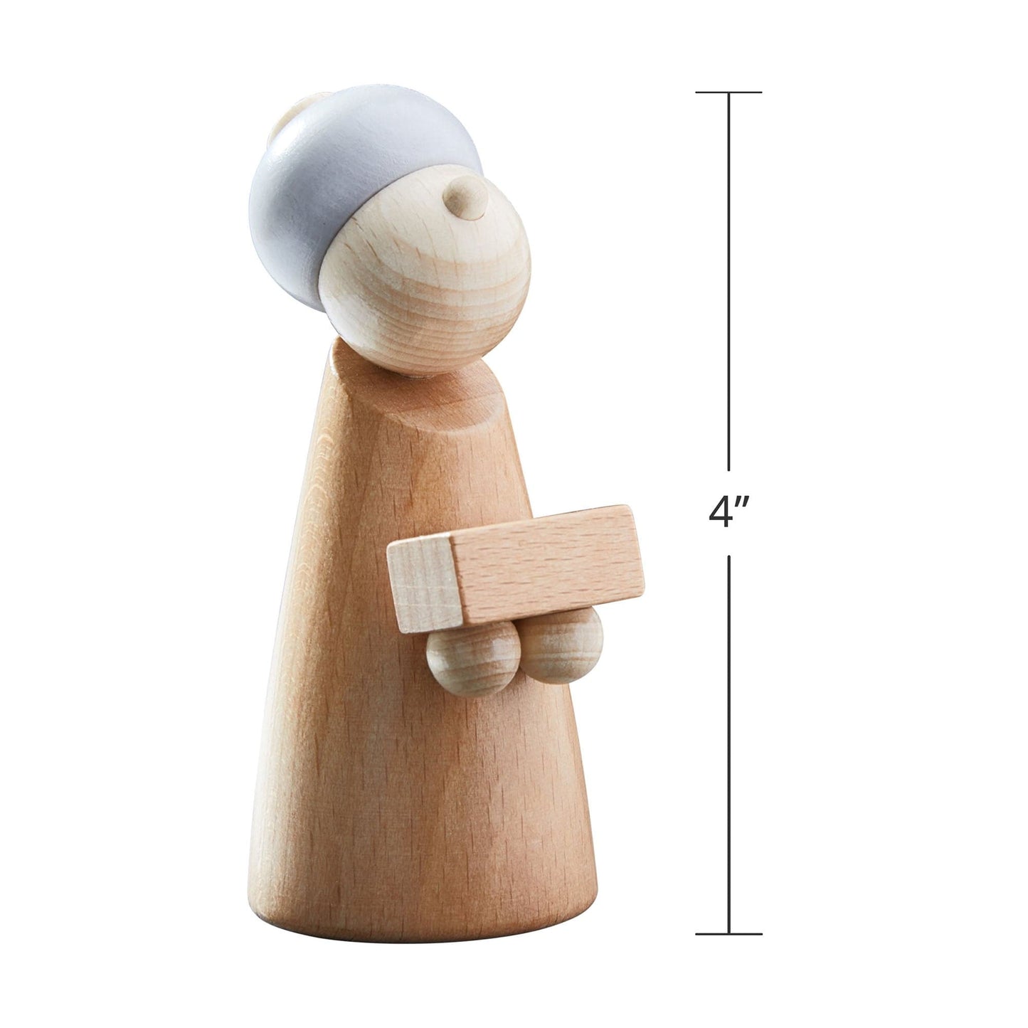 Natural Wood Nativity Set – Wooden Christmas Figures