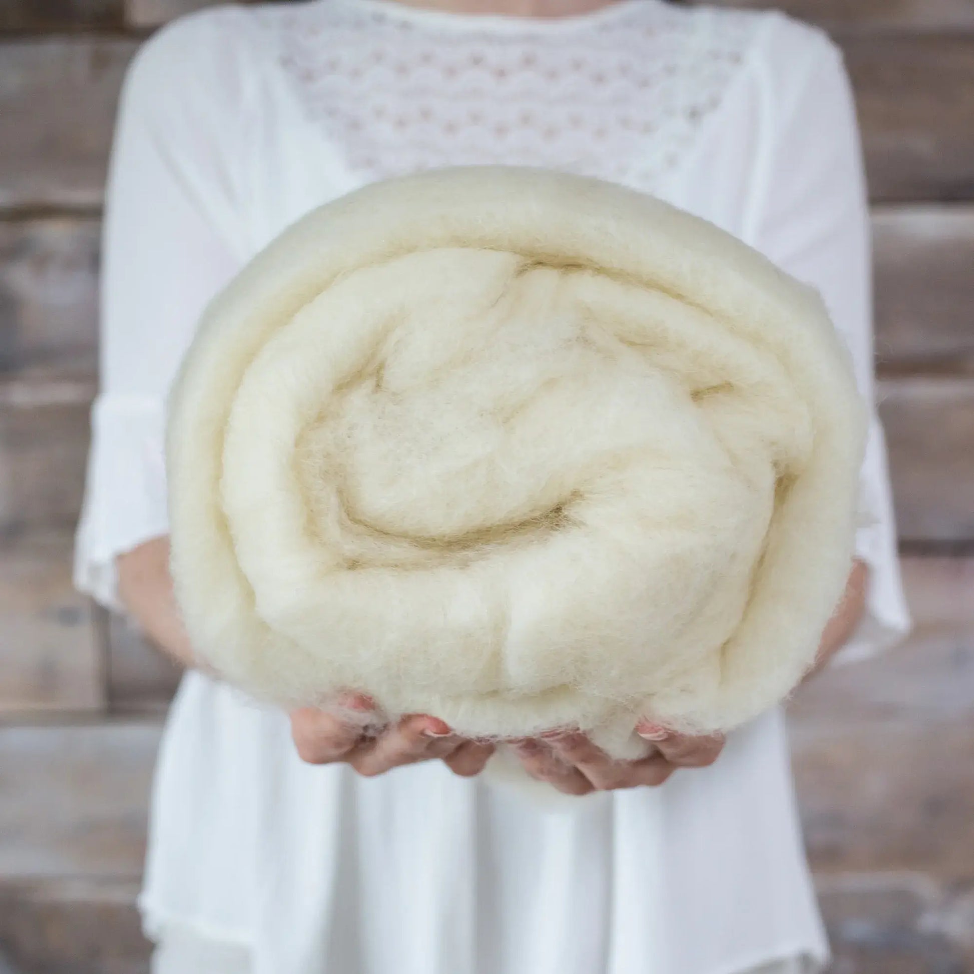 Core Wool Batting – Natural Stuffing & Felting Wool 