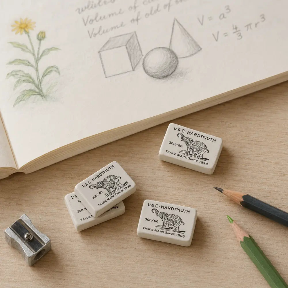 Natural Rubber Erasers for Homeschool & Art | Koh-I-Noor L&C Hardtmuth Natural Rubber Erasers for Homeschool & Art | Koh-I-Noor L&C Hardtmuth