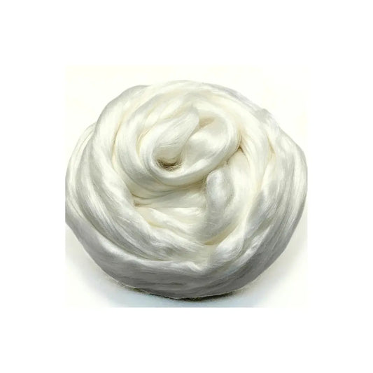mulberry silk fiber combed silk top for spinning and blending