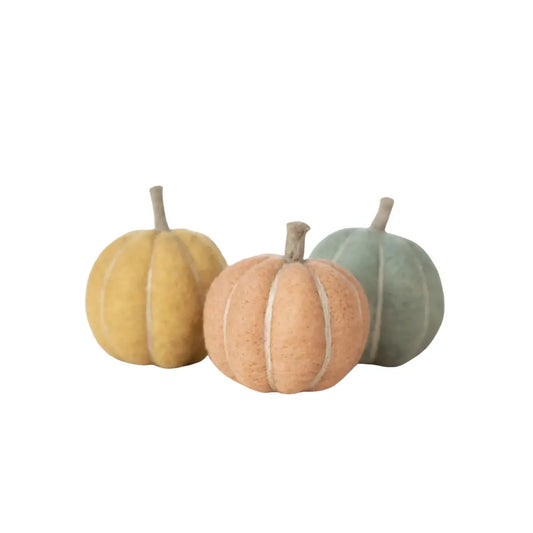 Pumpkin Needle Felting Kit - Fun Autumn Craft Kit