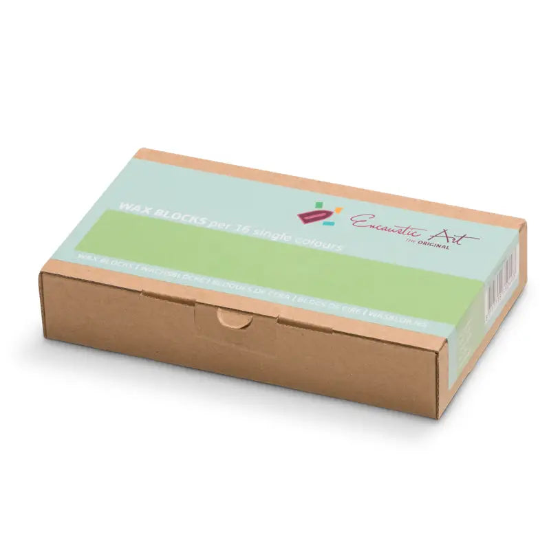 Encaustic Wax Blocks 10 pieces, Single Colors