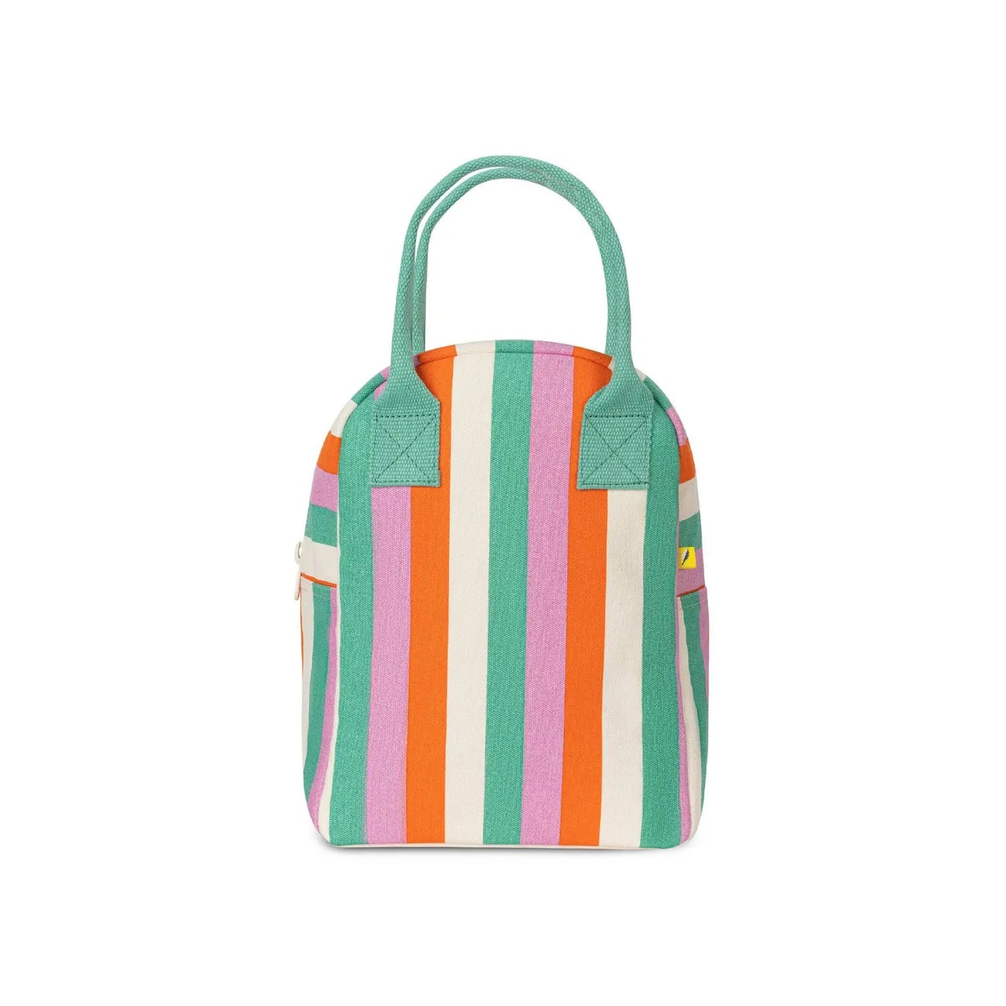 Zipper Lunch Bag -- Three Stripe
