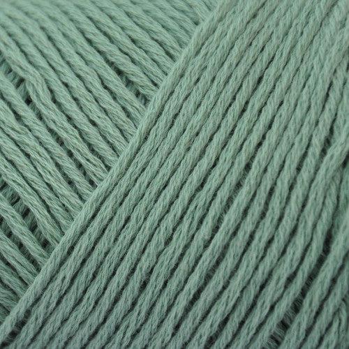 Brown Sheep Cotton Fleece DK yarn in peridot