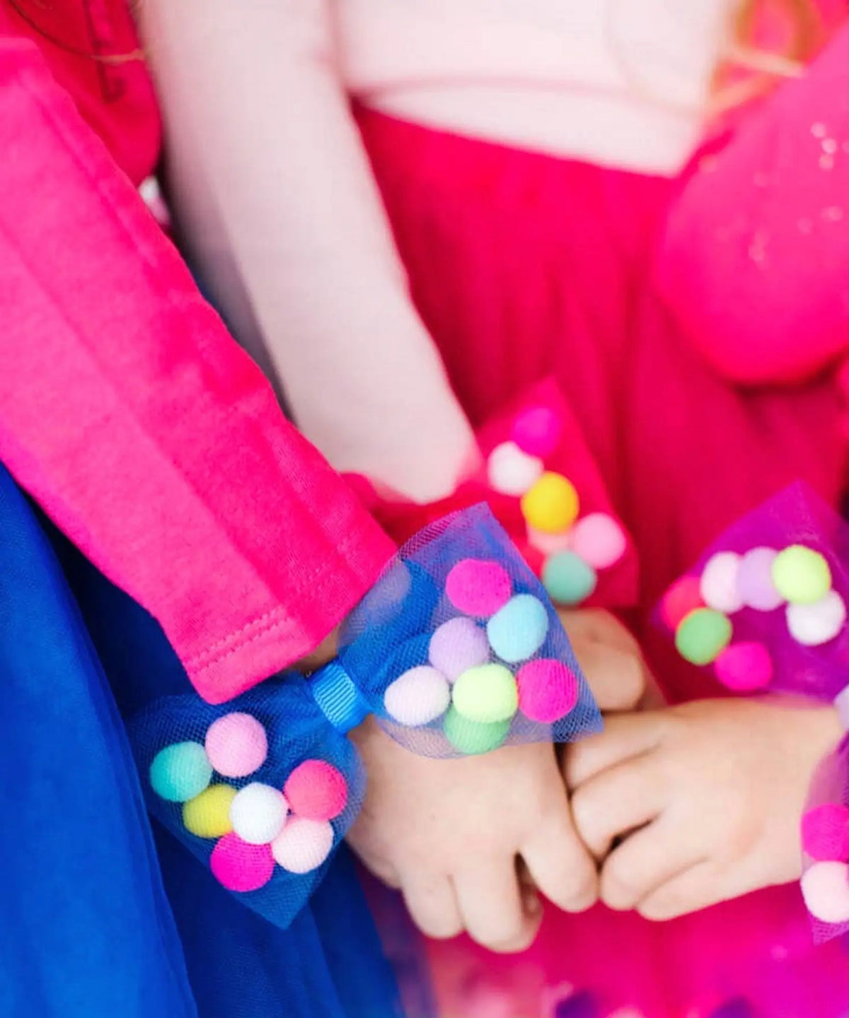 Hair Bows - Hair Tie Pair