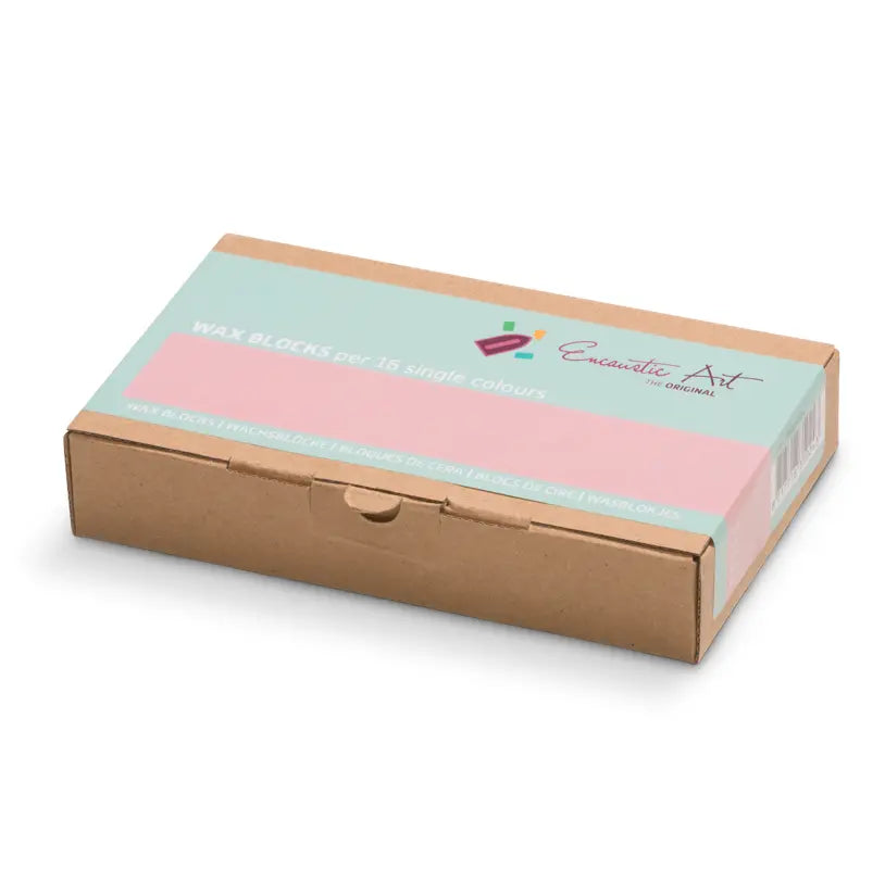 Encaustic Wax Blocks 10 pieces, Single Colors