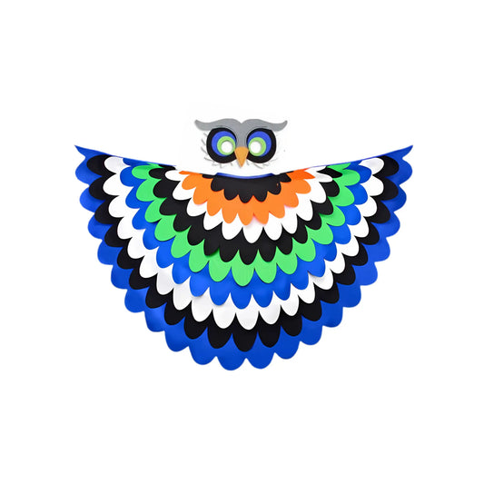 Pretend Play Owl Costume for Ages 3–7 – Alder & Alouette