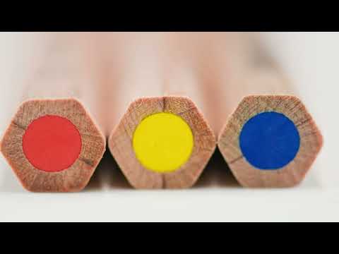 Stockmar colored pencil video of pencils being used