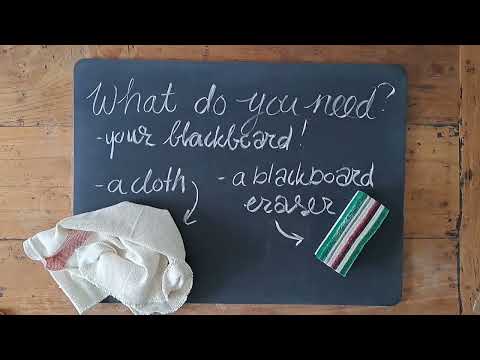 How to prime a blackboard