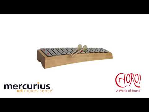 Diatonic Glockenspiel - Cherrywood and Stainless Steel - Alder & Alouette