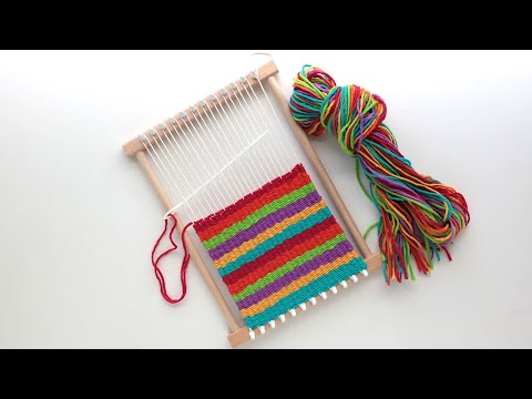 How to use a pegLoom Lap Loom video