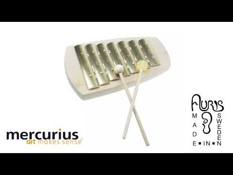 Straight Pentatonic 7 Tone Glockenspiel by Auris - Alder & Alouette