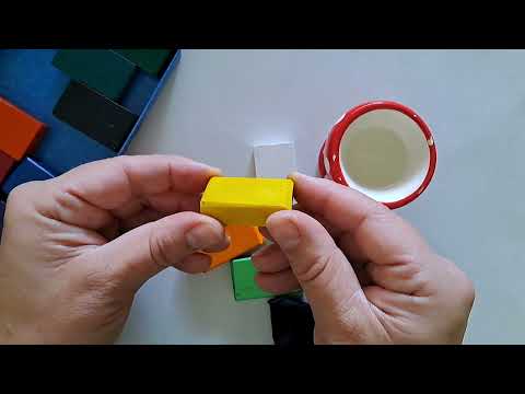 Stockmar How to clean block crayons with a bit of cooking oil