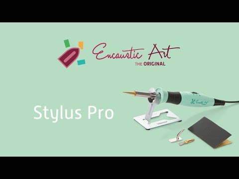 Encaustic Art Stylus Pro video about its features and use