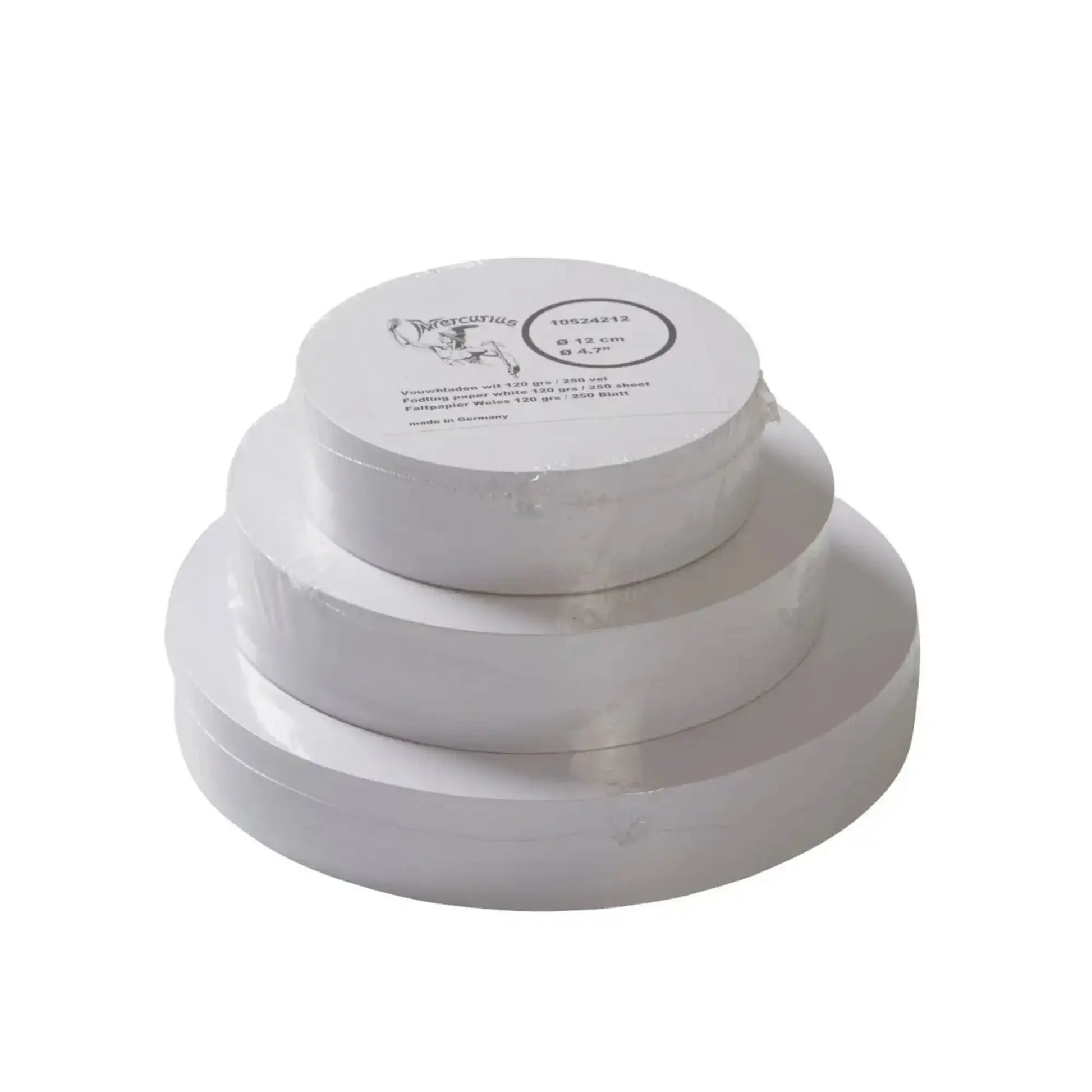 White Folding Paper – 3 Shapes & Sizes | Alder & Alouette