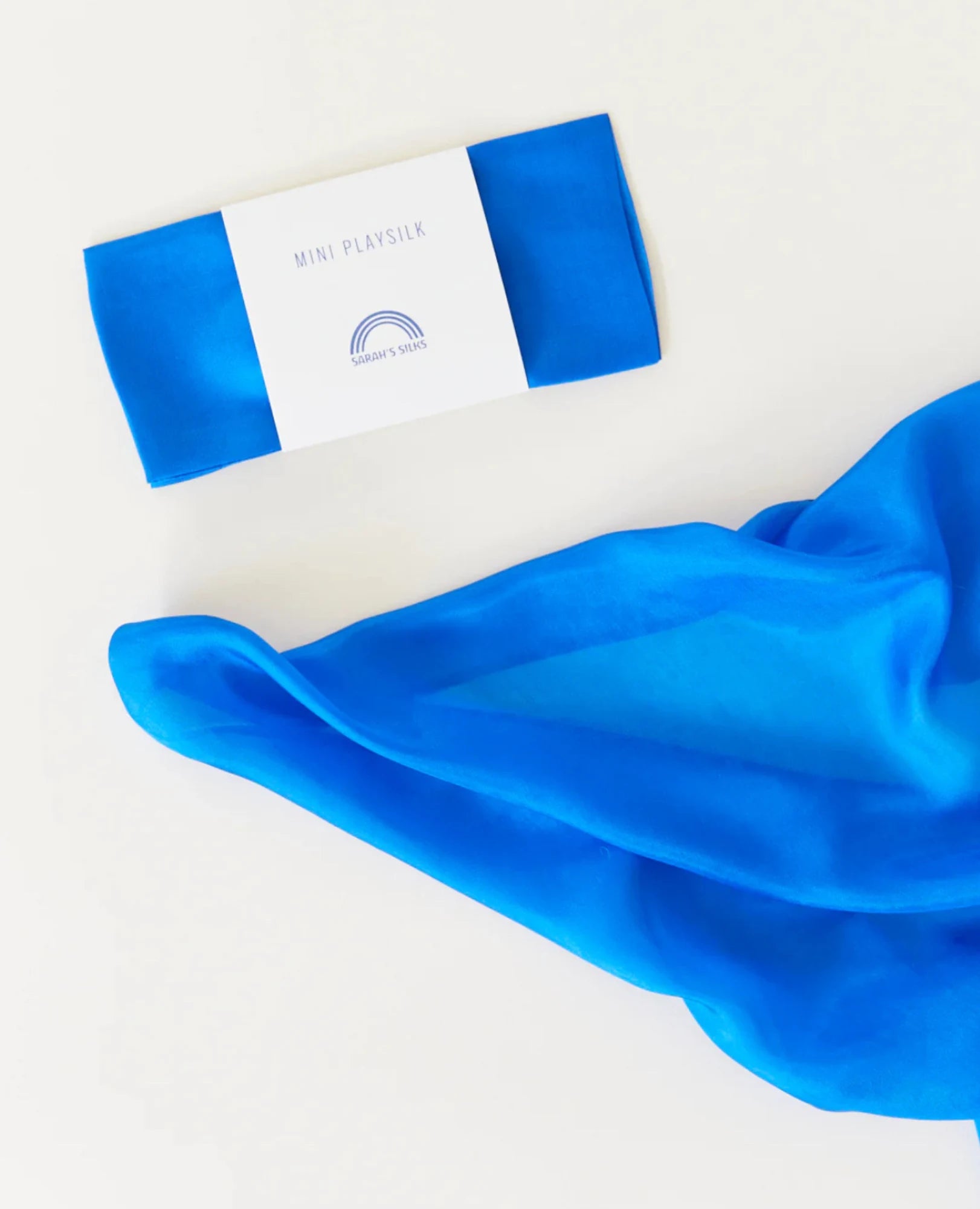 Mini Playsilk in royal blue by Sarah's Silks