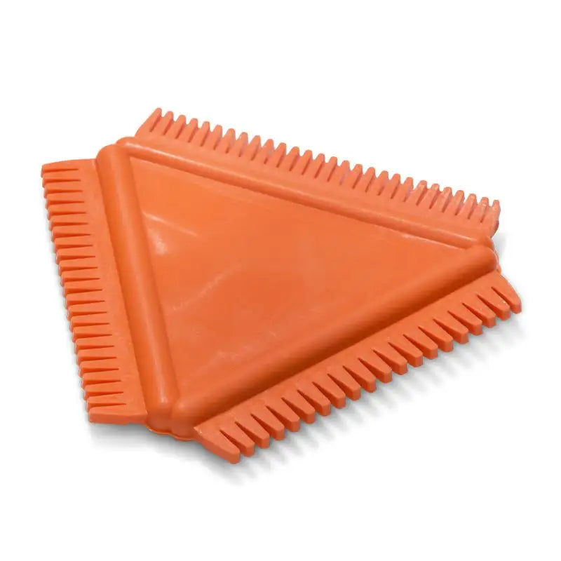 Encaustic Art Rubber Comb for Texture Effects on a white background