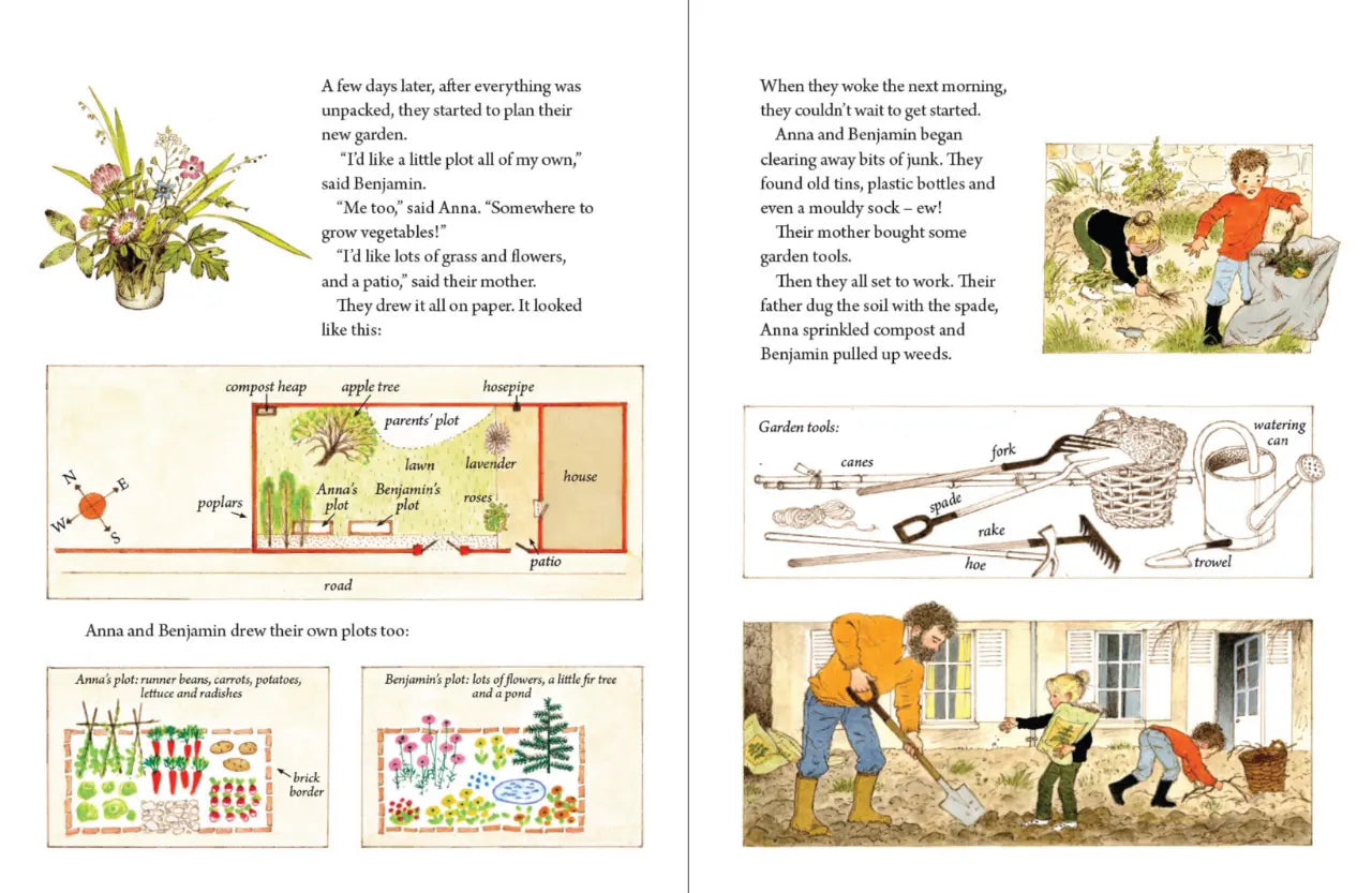 A Year in Our New Garden – A Seasonal Gardening Story by Gerda Muller