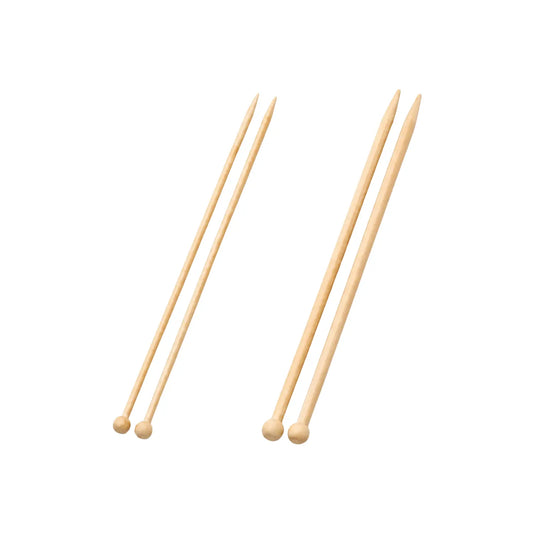 Short Wooden Knitting Needles for Beginners & Children’s Handwork – Filges